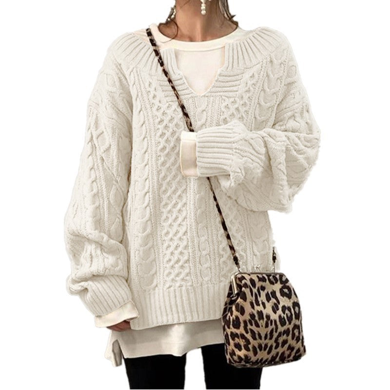 Linette | Pull en Maille Élégant et Décontracté lunnav