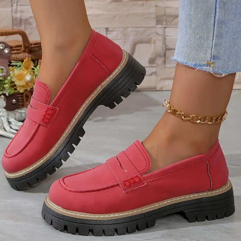 Clara™ | Mocassins Classiques Femme - Élégance et Confort Intemporels