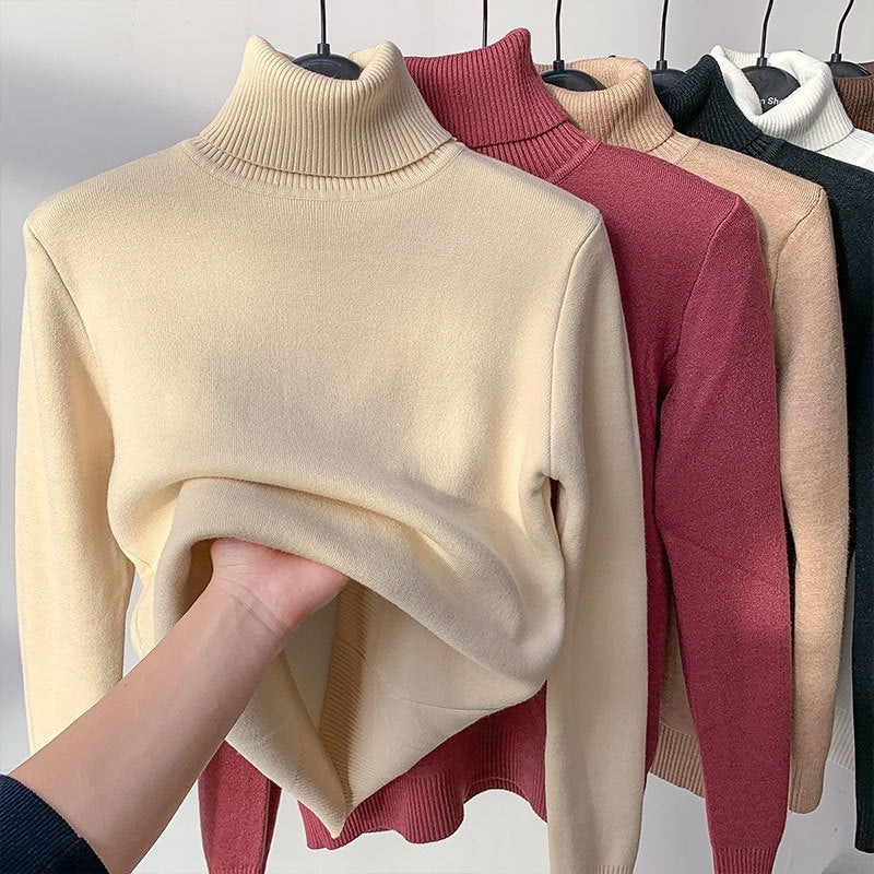 Pull Florence™ en maille douce avec manches bouffantes pour un style chic.