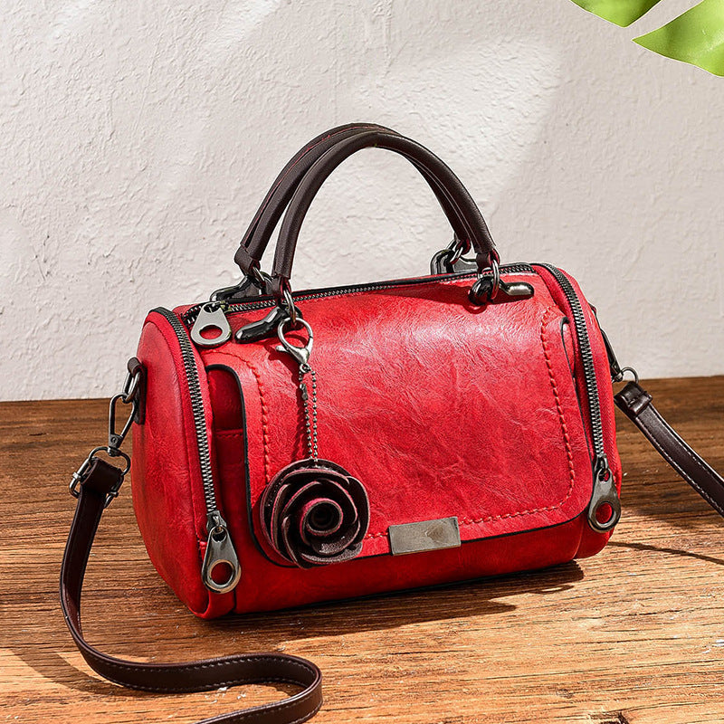 Sac bandoulière femme rétro avec design élégant et pratique