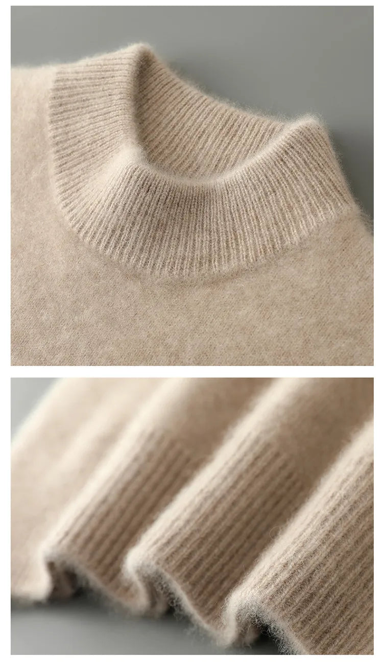 Arlington™ | Pull en Cachemire Premium – Élégance, Douceur et Confort Inégalé