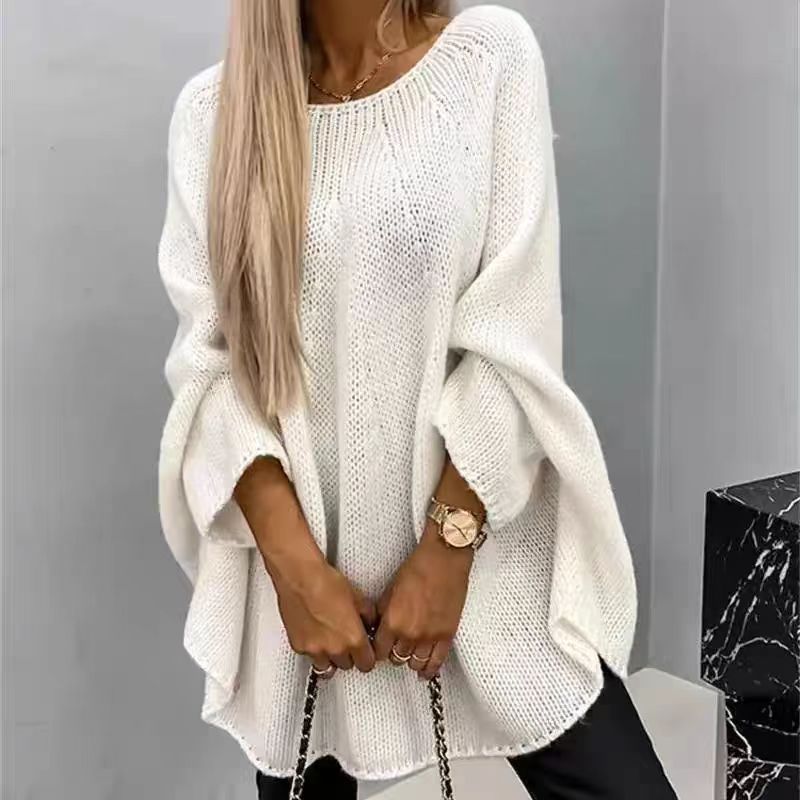 Mathilde | Pull Oversize en Maille pour un Hiver Chic et Élégance Décontractée lunnav